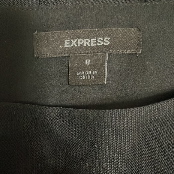 Express tulle layered rhinestone Whimsigoth detail size 8 skirt - Picture 7 of 9